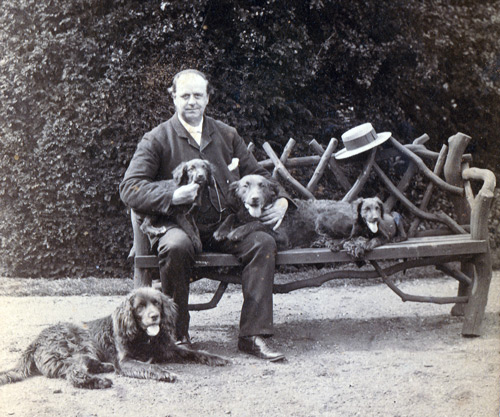 Rev Sam Hooke Photo with dogs cropped WEB